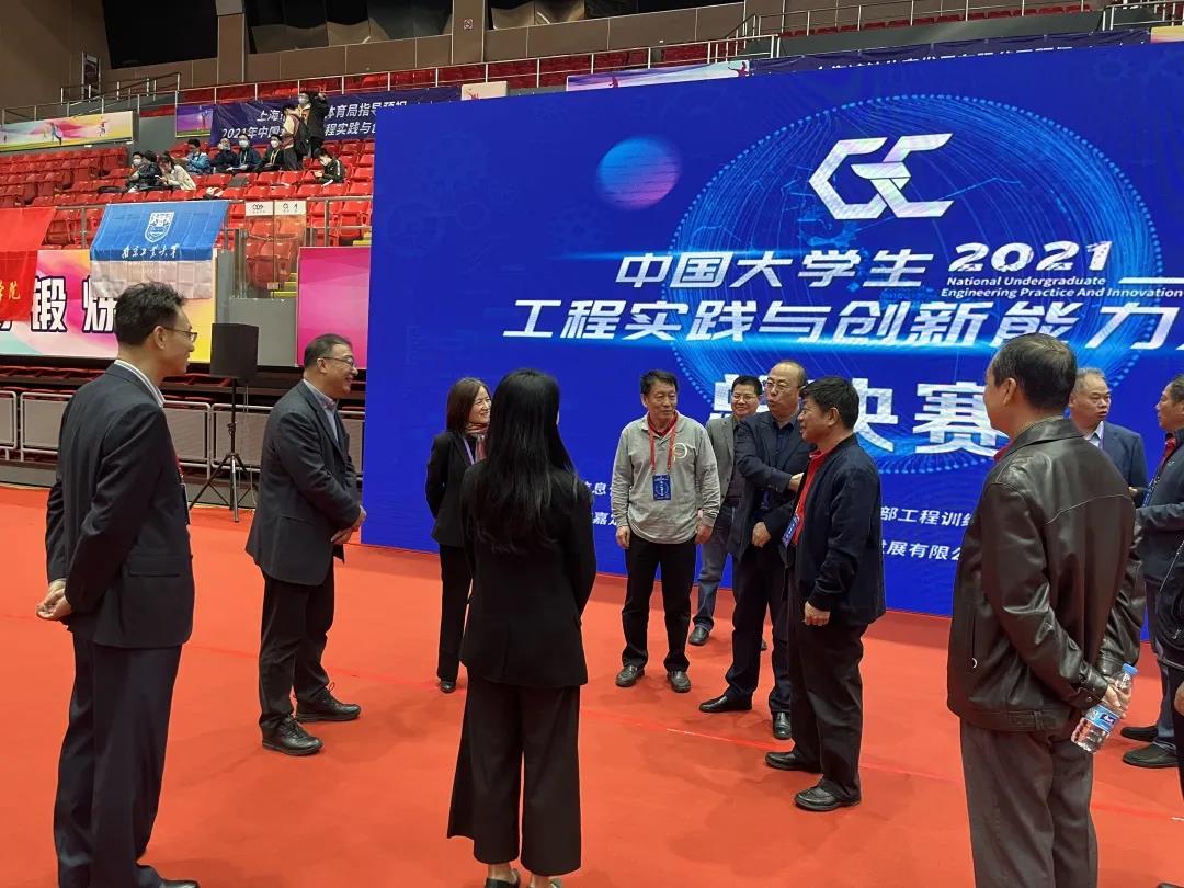 2021年中國(guó)大學(xué)生工程實(shí)踐與創(chuàng)新能力大賽總決賽補(bǔ)賽現(xiàn)場(chǎng)